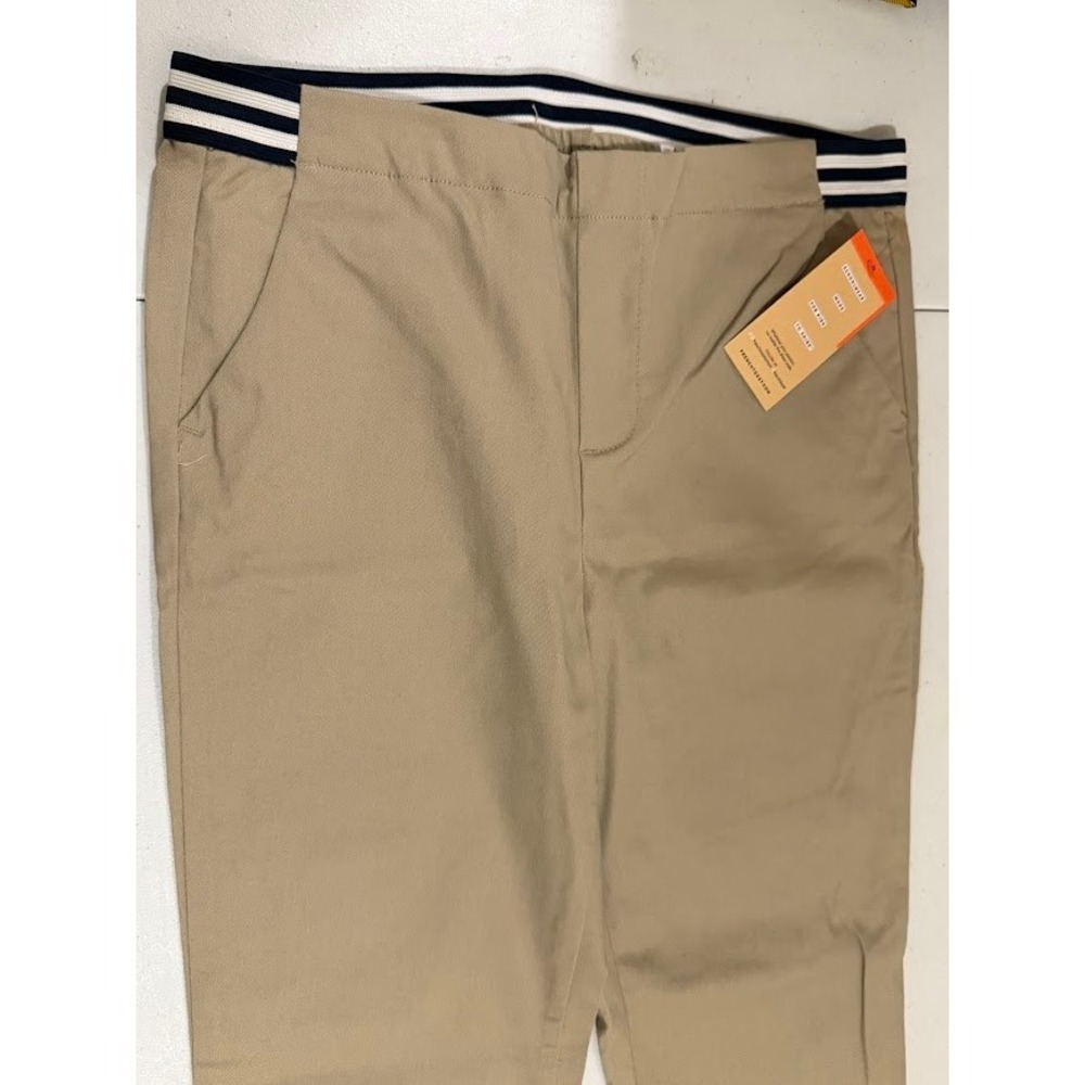 French Toast Boys Khaki School Uniform Stretch Twill Pants Size 16 Tan Chinos
